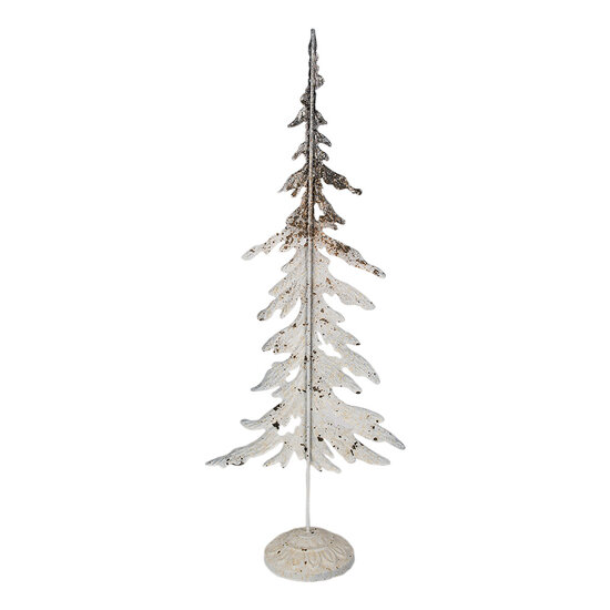 Clayre & Eef | Decoratie boom Wit 16x11x45 cm | 6Y5630