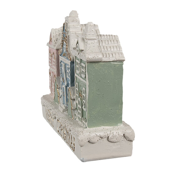 Clayre & Eef | Decoratie Huis Wit 13x4x10 cm | 6PR4204