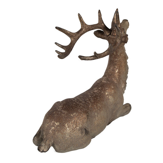 Clayre & Eef | Decoratie hert Bruin 29x15x27 cm | 6PR4293