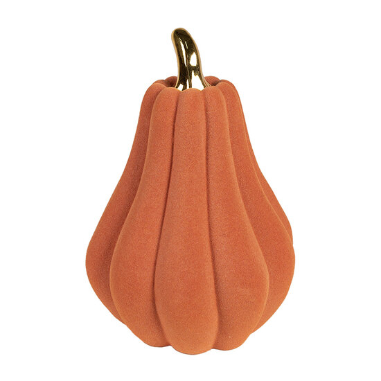 Clayre & Eef | Decoratie Pompoen Oranje ø 13x19 cm | 65535
