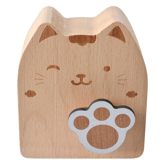 Clayre & Eef | Muziekdoos Bruin 7x4x8 cm | 65661