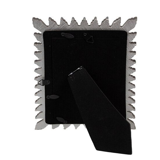 Clayre & Eef | Fotolijst Zilverkleurig 17x2x22 cm / 10x15 cm | 2F1174
