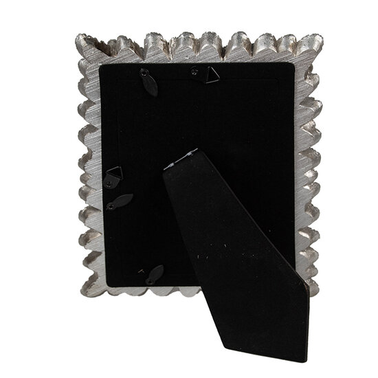 Clayre & Eef | Fotolijst Zilverkleurig 17x2x22 cm / 10x15 cm | 2F1180