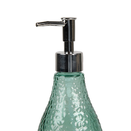 Clayre & Eef | Zeepdispenser Groen ø 9x19 cm / 400 ml | 6GL4900GR