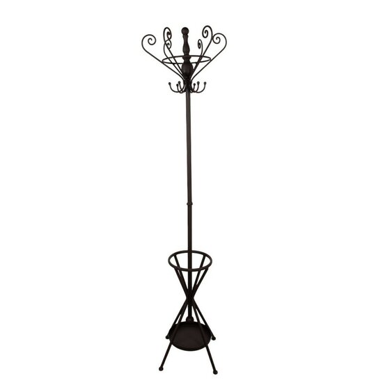 Clayre & Eef | Kapstok Staand Bruin 50x50x180 cm | 40067