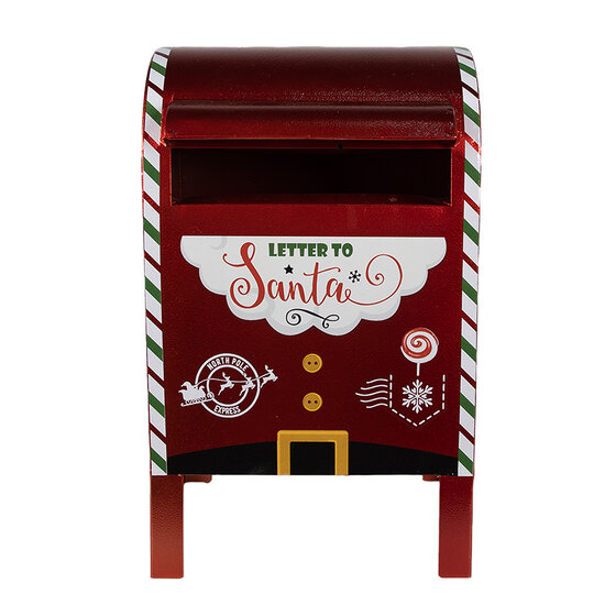 Clayre & Eef | Brievenbus Rood 21x19x34 cm | 6Y5625