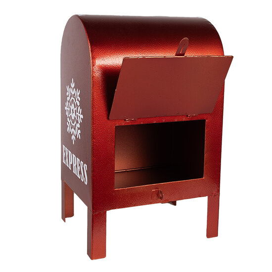 Clayre & Eef | Brievenbus Rood 21x19x34 cm | 6Y5625