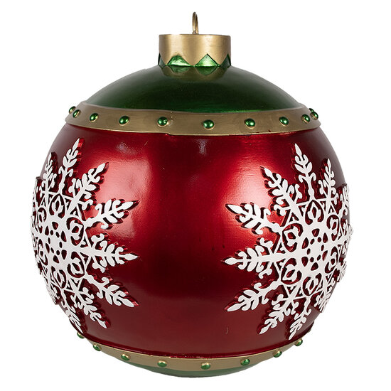 Clayre & Eef | Decoratie Kerstbal ø 39x44 cm | 6PR4249