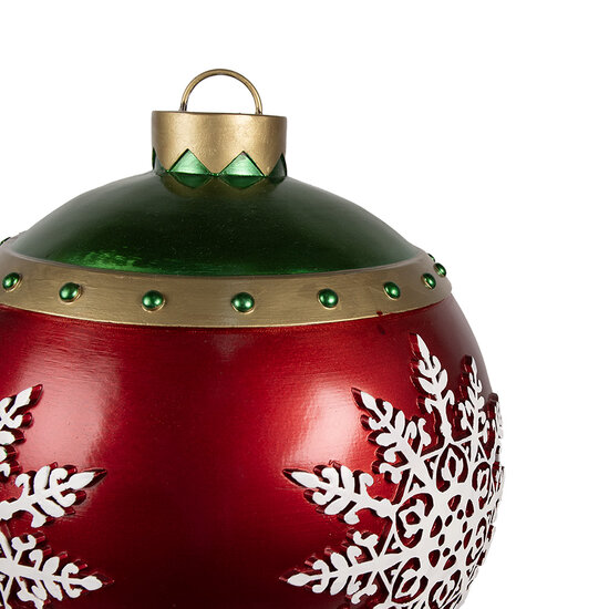 Clayre & Eef | Decoratie Kerstbal ø 39x44 cm | 6PR4249