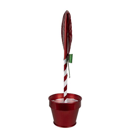 Clayre & Eef | Decoratie Lolly Rood 12x9x31 cm | 6Y5627