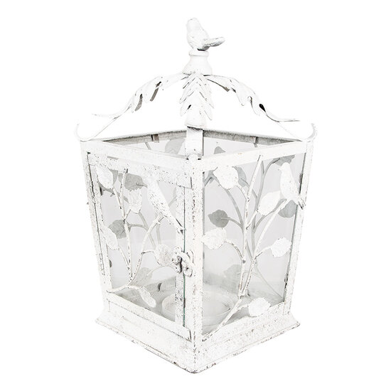 Clayre & Eef | Lantaarn Wit 20x20x35cm | 6Y5670
