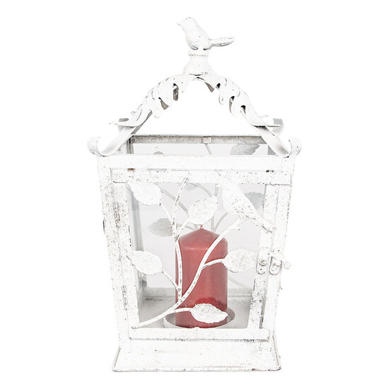 Clayre & Eef | Lantaarn Wit 20x20x35cm | 6Y5670