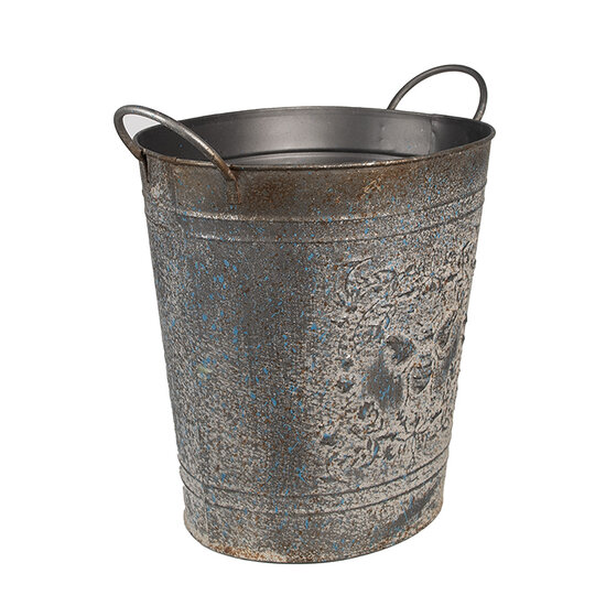 Clayre & Eef | Bloempot Grijs 35x22x32 cm | 6Y5684