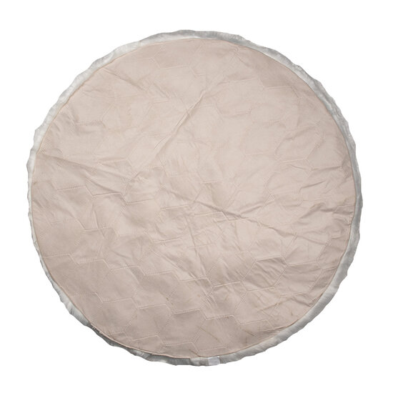 Clayre & Eef | Vloerkleed Wit ø 100x3 cm | KT080.065