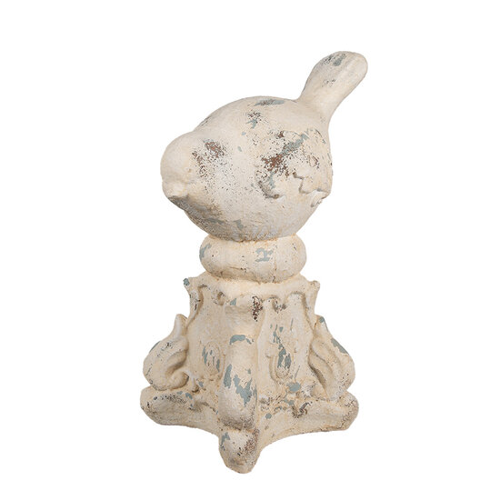 Clayre &amp; Eef   | Decoratie Vogel Beige 33x21x47 cm | 6MG0058