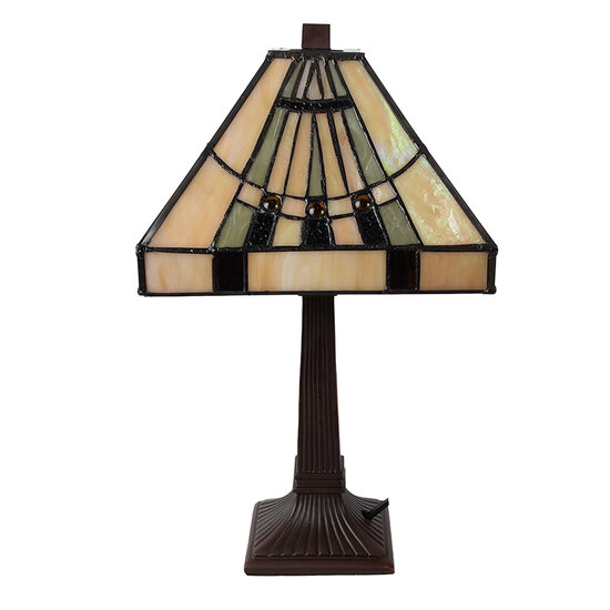 Clayre & Eef | Tafellamp Tiffany 23x23x38 cm E14/max 1x40W | 5LL-5451