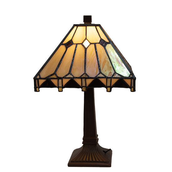 Clayre & Eef | Tafellamp Tiffany 23x23x38 cm E14/max 1x40W | 5LL-5452
