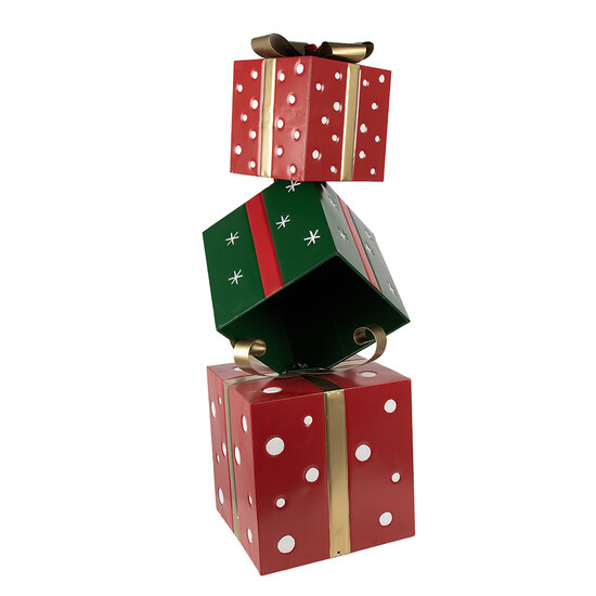 Clayre & Eef | Decoratie cadeau Rood 42x36x92 cm | 5Y1261