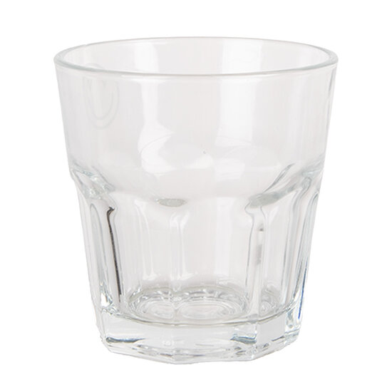Clayre & Eef | Waterglas Transparant ø 8x8 cm / 150 ml | BHSGL0010