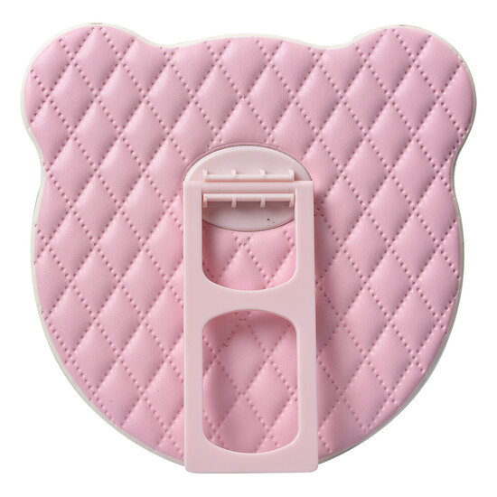 Clayre & Eef | Staande Spiegel 16x16x4 cm Zilverkleurig | JZSP0018
