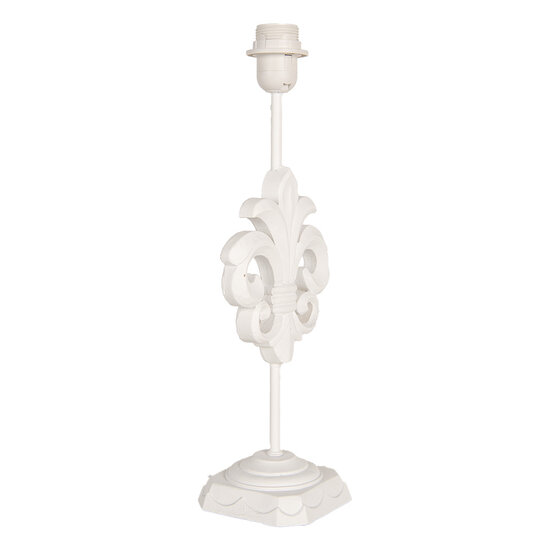 Clayre & Eef | Lampenvoet Wit 17x13x44 cm E27/max 1x60W | 6LMP796