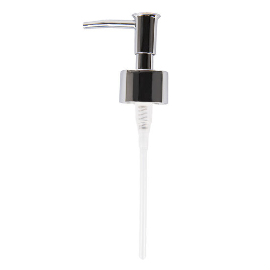 Clayre & Eef | Zeepdispenser Wit ø 9x20 cm / 350 ml | 6CE1997