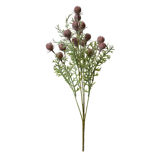 Clayre & Eef | Decoratie tak met bloemen Paars Groen 16x16x47 cm | 6PL0349PA