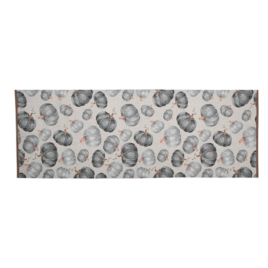Clayre & Eef | Tafelloper Grijs Beige 50x140 cm | CSP64
