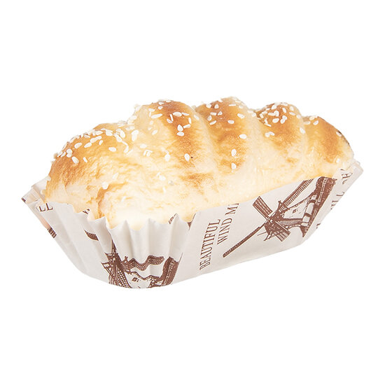 Clayre & Eef | Decoratie koekje Geel Bruin 10x5x5 cm | 65978