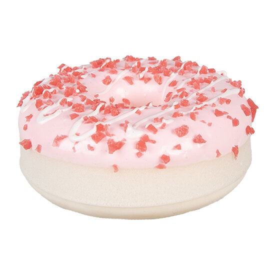 Clayre &amp; Eef   | Decoratie donut Roze &oslash; 8x3 cm | 65981
