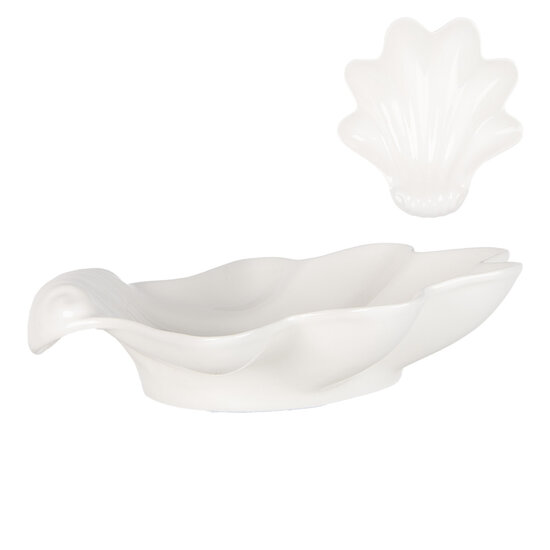 Clayre & Eef | Soepkom Wit 23x22x6 cm | 6CEBO0177