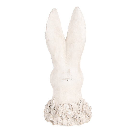 Clayre &amp; Eef   | Decoratie Beeld Konijn Beige 11x11x24 cm | 6TE0558