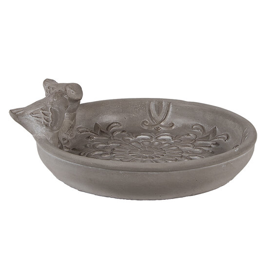 Clayre &amp; Eef   | Vogelvoederbak Beige 25x24x9 cm | 6TE0561