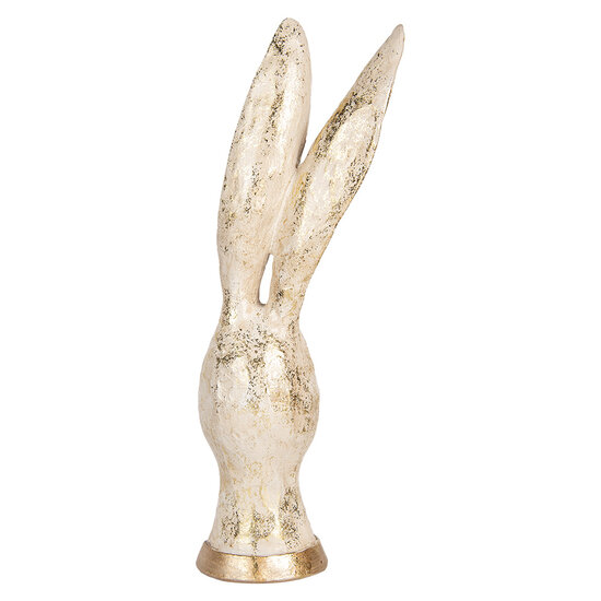 Clayre &amp; Eef   | Decoratie Konijn Beige 14x15x37 cm | 6PR5499