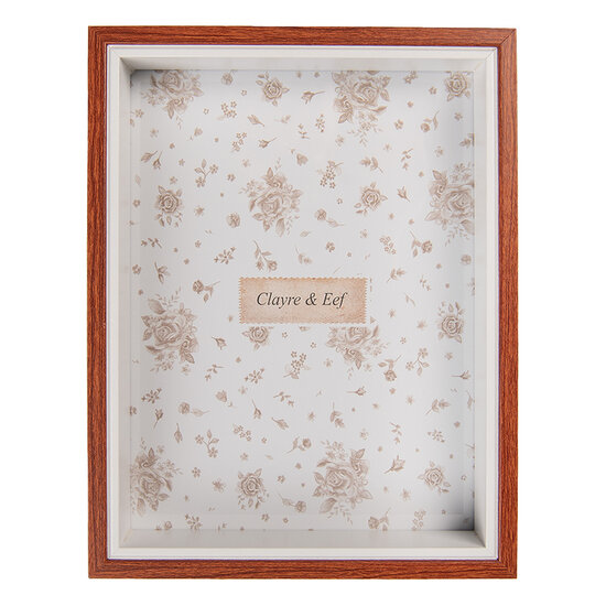 Clayre & Eef | Fotolijst Bruin 15x4x20 cm / 13x18 cm | 2F1237M