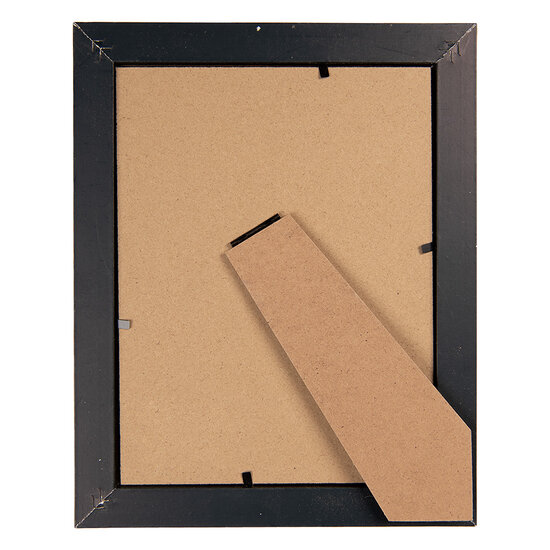 Clayre & Eef | Fotolijst Bruin Zwart 17x2x22 cm / 13x18 cm | 2F1268M