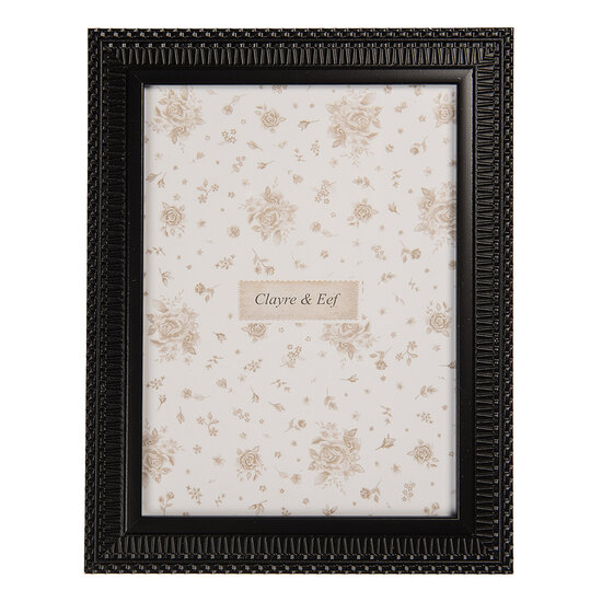 Clayre & Eef | Fotolijst Zwart 19x1x24 cm / 15x20 cm | 2F1270L