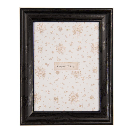 Clayre &amp; Eef   | Fotolijst Zwart 15x2x20 cm / 10x15 cm | 2F1271S