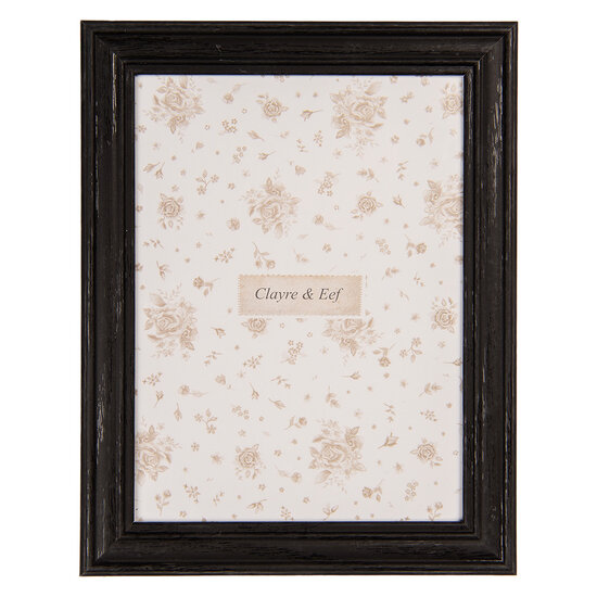 Clayre & Eef | Fotolijst Zwart 19x2x24 cm / 15x20 cm | 2F1273L