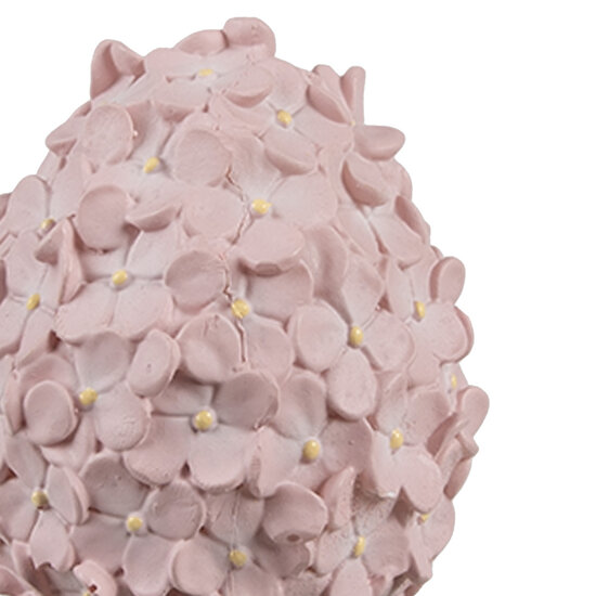 Clayre & Eef | Decoratie Beeld Ei Roze ø 6x7 cm | 6PR5183