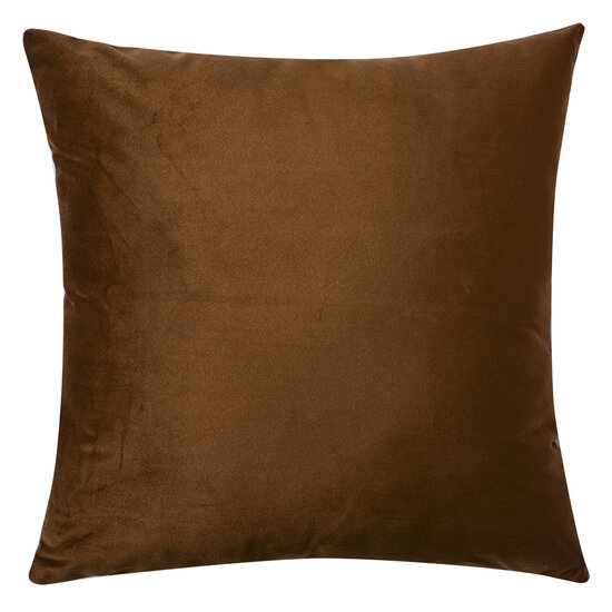 Clayre & Eef | Kussenhoes Bruin 45x45 cm | KT021.391