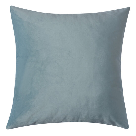 Clayre &amp; Eef   | Kussenhoes Blauw 45x45 cm | KT021.394