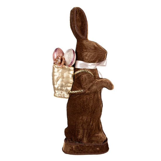 Clayre &amp; Eef   | Decoratie Beeld Konijn Bruin 22x9x52 cm | 65917