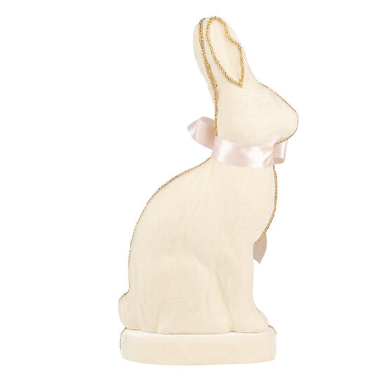 Clayre &amp; Eef   | Decoratie Beeld Konijn Beige 22x8x41 cm | 65922
