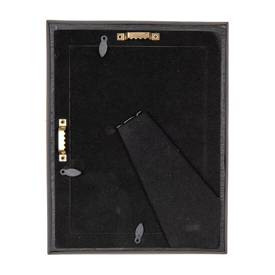 Clayre &amp; Eef   | Fotolijst Zwart Goudkleurig 18x2x23 cm / 13x18 cm | 2F1205
