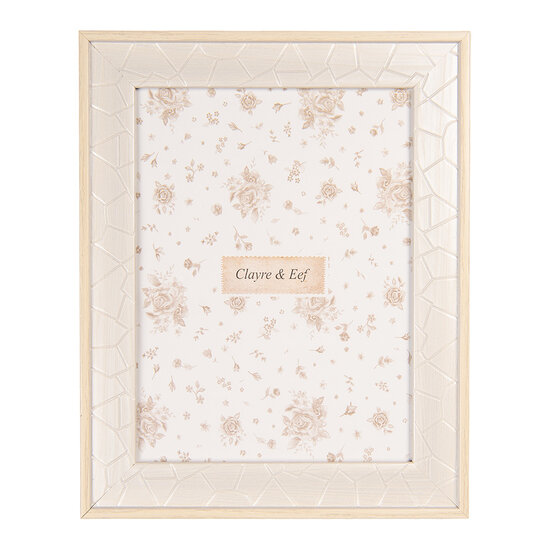Clayre &amp; Eef   | Fotolijst Grijs Beige 18x2x23 cm / 13x18 cm | 2F1227M