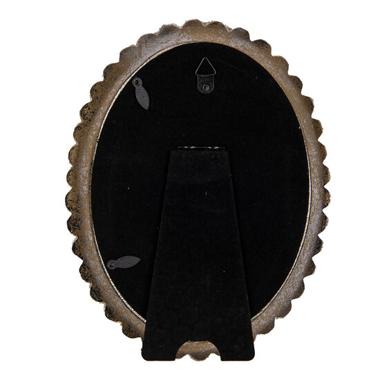 Clayre & Eef | Fotolijst Zilverkleurig 16x3x20 cm / 10x15 cm | 2F1252