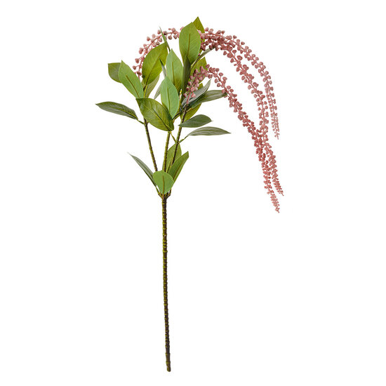 Clayre &amp; Eef   | Kunstbloem Roze Groen 25x5x73 cm | 5PL0165