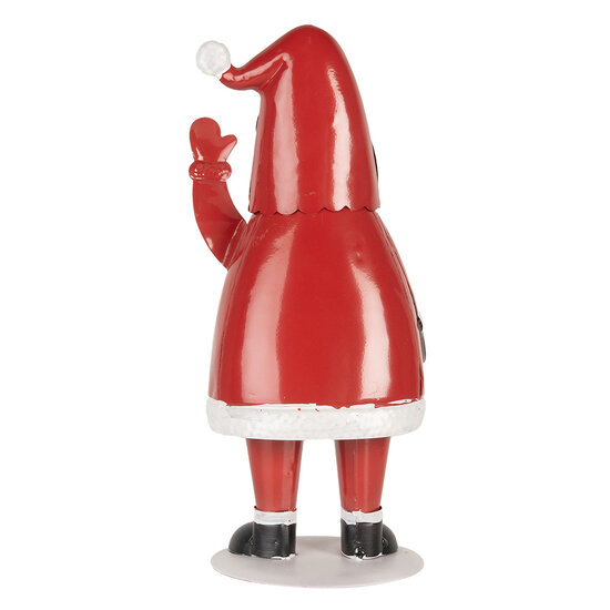 Clayre &amp; Eef   | Brievenbus Rood Wit 16x14x35 cm | 6Y5853