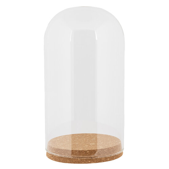 Clayre &amp; Eef   | Stolp Transparant &oslash; 12x22 cm | 6GL5192